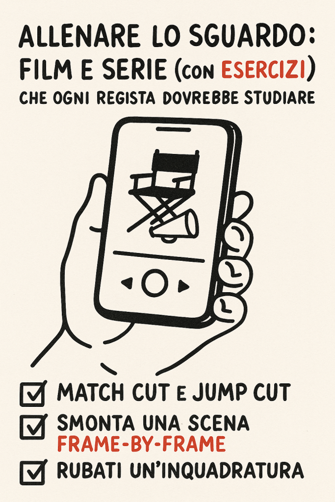 allenare sguardo regista 2025 – film e serie per creator