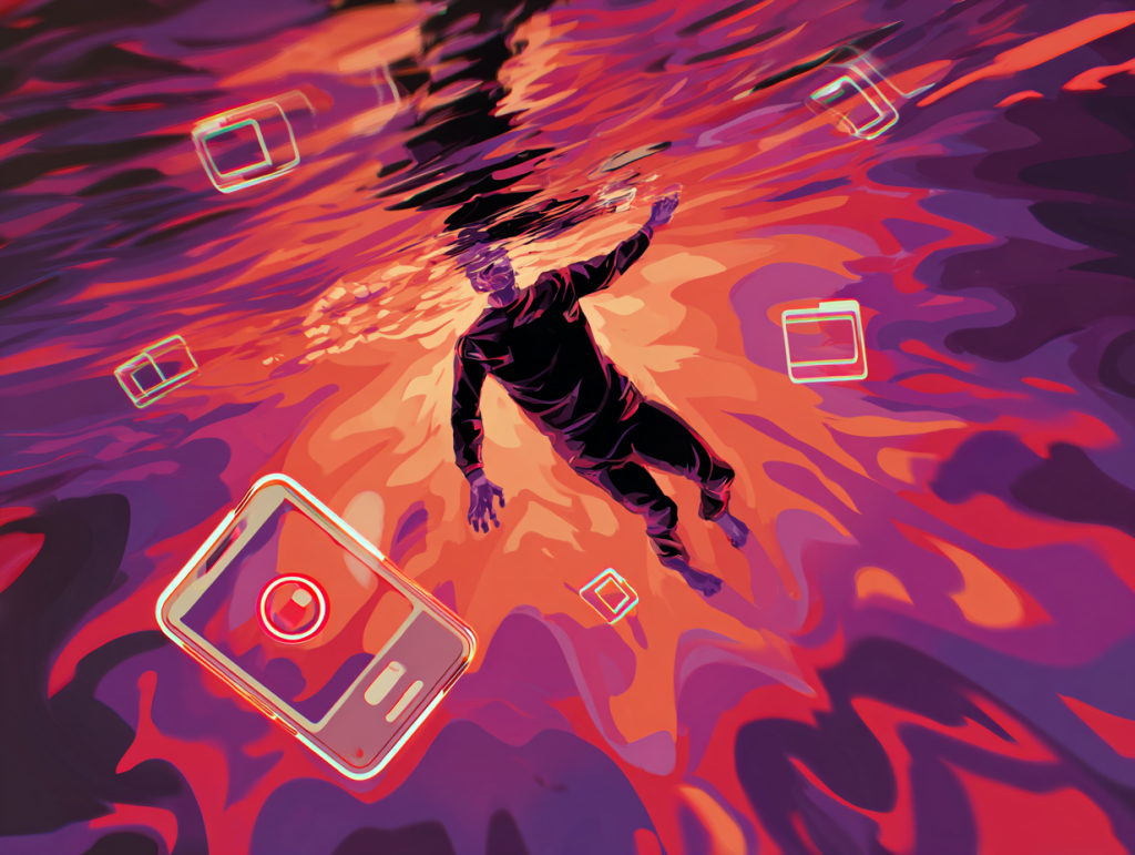 creator che si tuffa nella creatività digitale – Live Content Creator 2025, editing video e smartphone