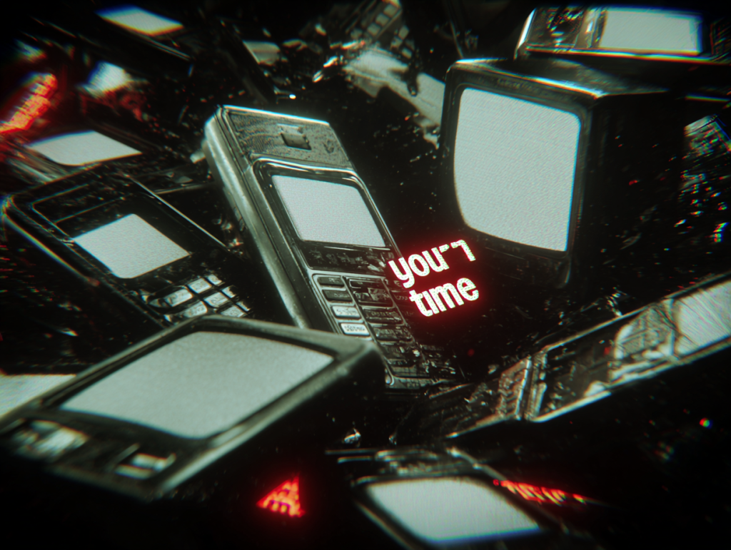 distopia digitale e smartphone – Live Content Creator 2025